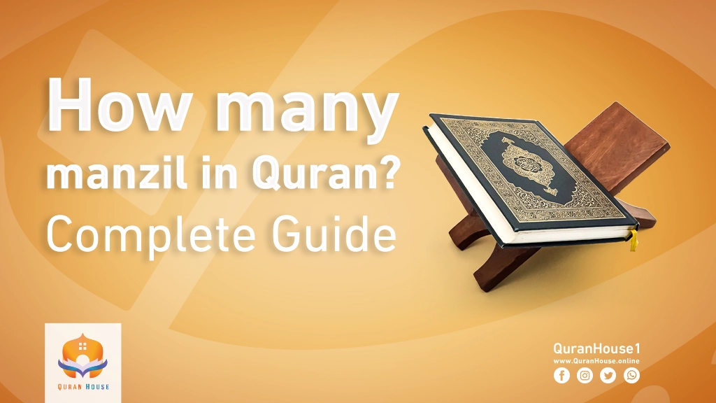 how many manzil in Quran