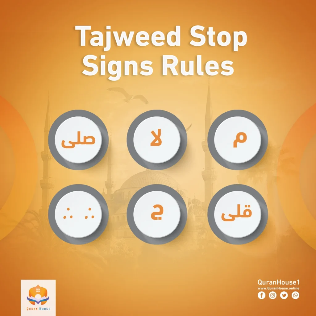 Tajweed Stop Signs Rules