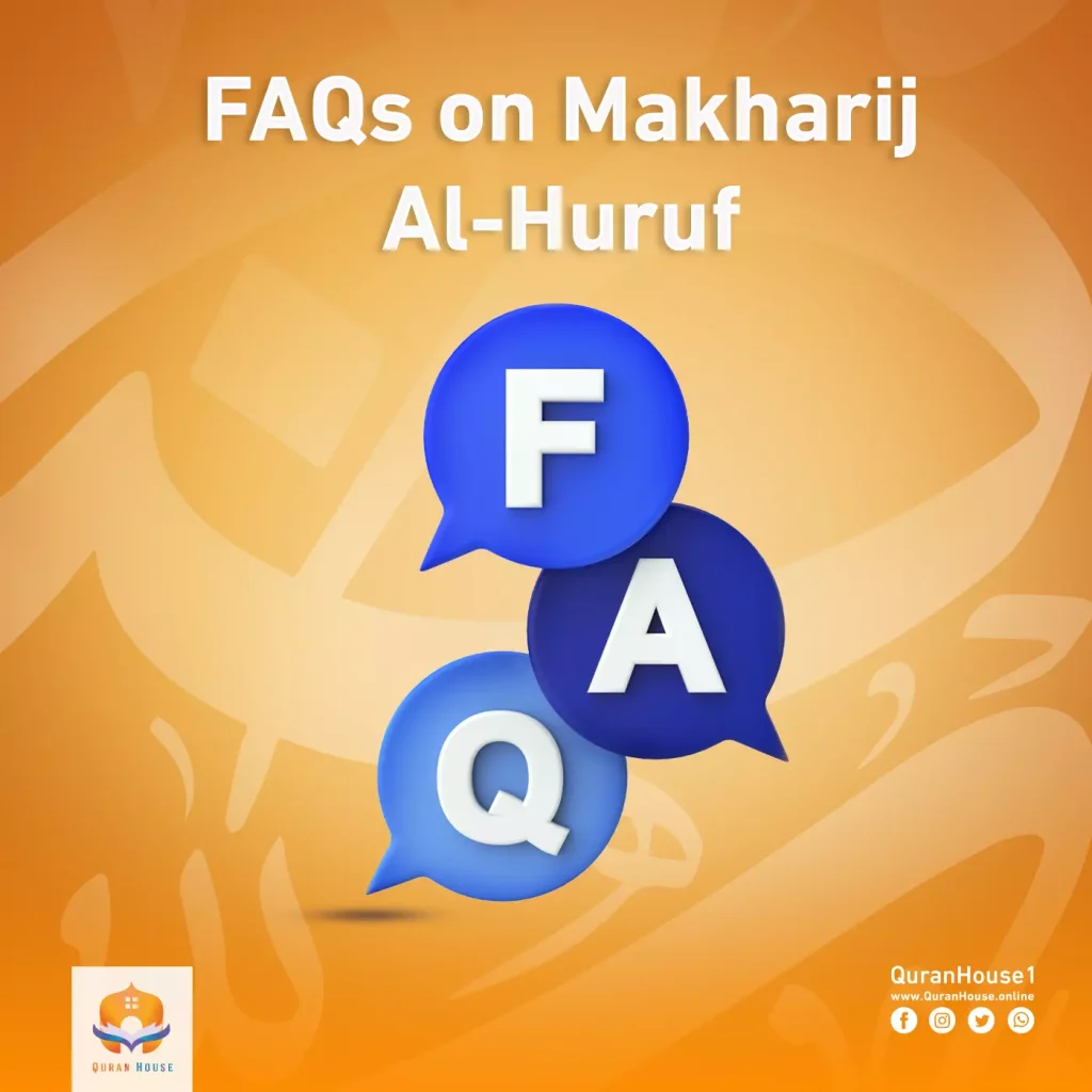 FAQs on Makharij Al-Huruf