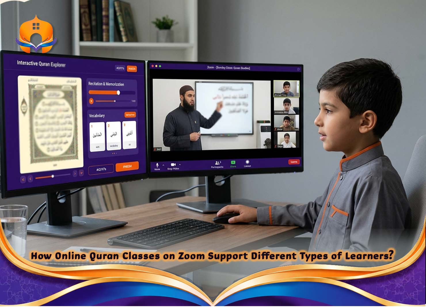 Online Quran Classes on Zoom | Learn Quran Easily 4 - Quran House How Online Quran Classes on Zoom Support Different Types of Learners?