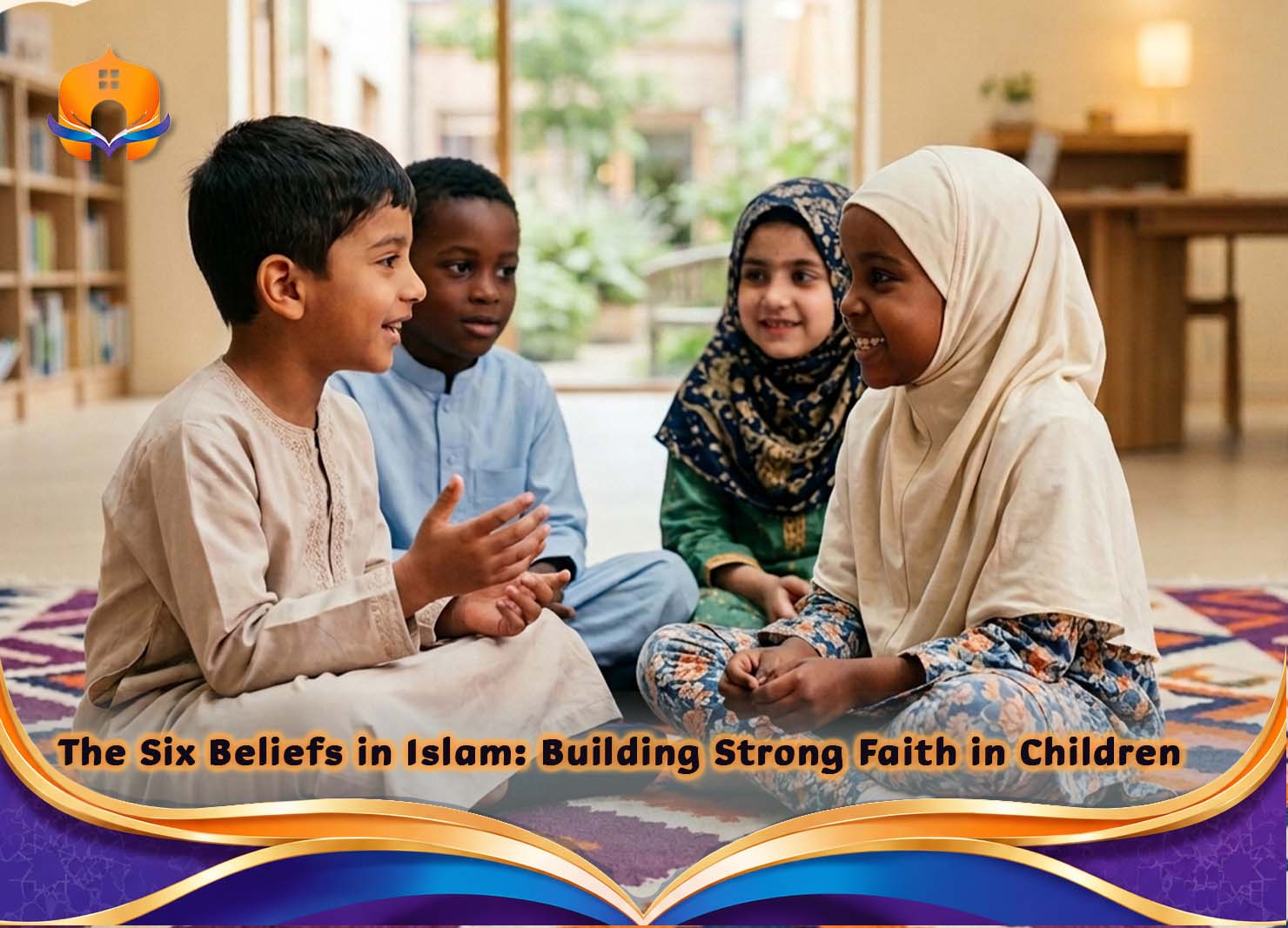 Teach Islam to Kids: A Complete Parent's Guide 3 - Quran House The Six Beliefs in Islam_ Building Strong Faith in Children